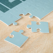 Baby verwacht een grote dinosaurusbroer legpuzzel (Zijkant)