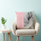 Baby verwelkomd kussen (Stoel)