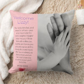 Baby verwelkomd kussen (Deken)