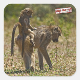 Baby-verzorging Vierkante Sticker