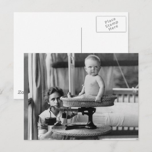 Baby Vet, 1912 Briefkaart (Voorkant / Achterkant)