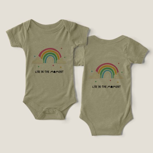 Baby viering T-Shirt (Ontwerp Voorkant & Achterkant)