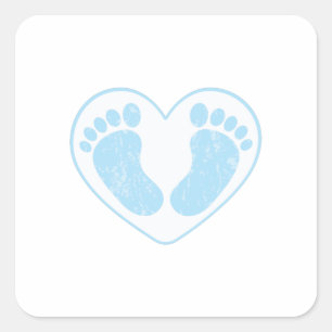 Baby Vierkante Sticker