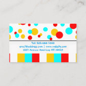 Baby Visitekaartje (Achterkant)