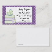 Baby Visitekaartje (Voorkant / Achterkant)