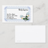 Baby Visitekaartje (Voorkant / Achterkant)