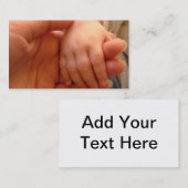 Baby Visitekaartje (Voorkant / Achterkant)