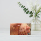 Baby Visitekaartje (Staand voorkant)