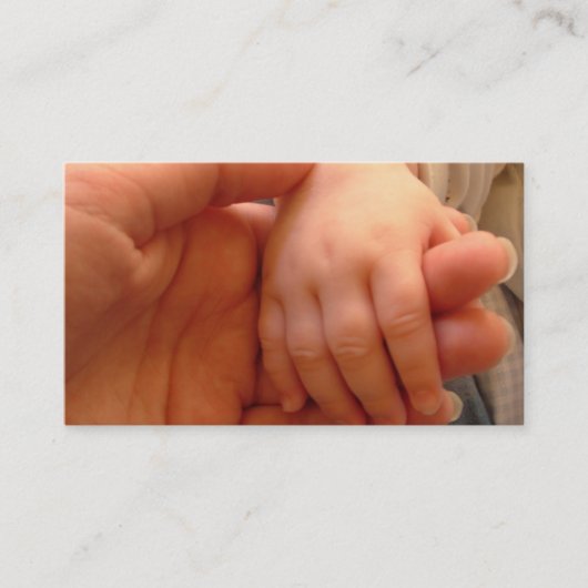 Baby Visitekaartje (Voorkant)