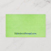 Baby Visitekaartjes (Achterkant)