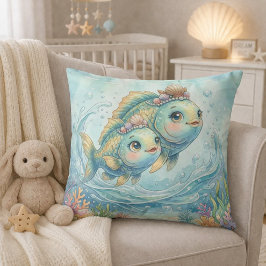 Baby Vissen Sterrenbeeld Babykamer Kinderen Kussen