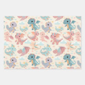 Baby vliegende draken inpakpapier vel (Voorkant 2)