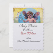 BABY VLIEGTUIG MET DOVES KAART (Achterkant)