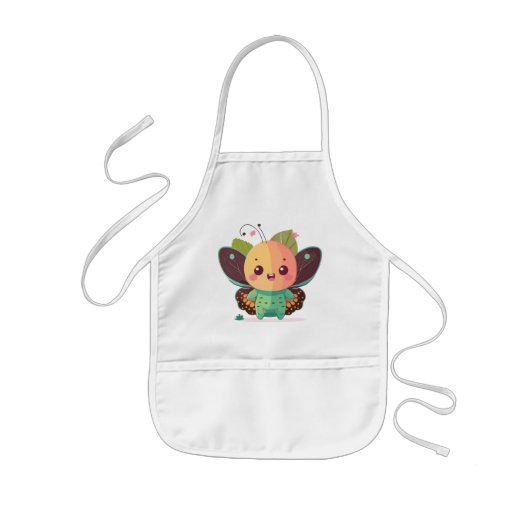 Baby Vlinder Kinder Schort (Voorkant)