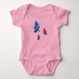 baby vlinder romper