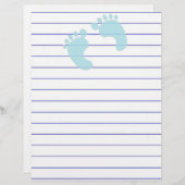 Baby voetafdrukken (Voorkant / Achterkant)