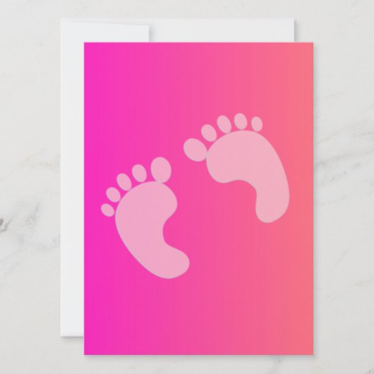 Baby voetafdrukken (Voorkant)