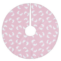 Baby voetafdrukken, baby's voet, voetstappen, roze