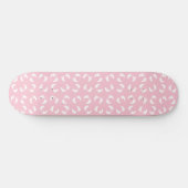 Baby voetafdrukken, baby's voet, voetstappen, roze persoonlijk skateboard (Horizontaal)