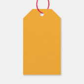 Baby voetafdrukken cadeaulabel (Achterkant)