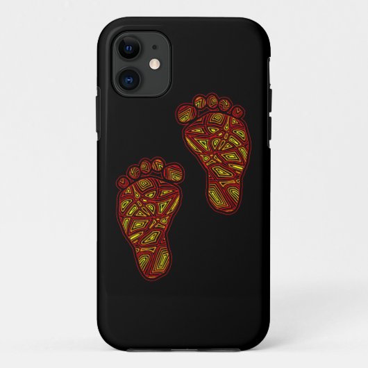 Baby voetafdrukken Case-Mate iPhone case (Achterkant)