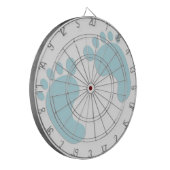 Baby voetafdrukken dartbord (Voorkant Links)