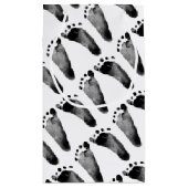 baby voetafdrukken klein cadeauzakje (Achterkant)