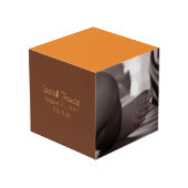 Baby voetafdrukken kubus (Achter hoekig)