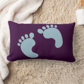Baby voetafdrukken kussen (Deken)
