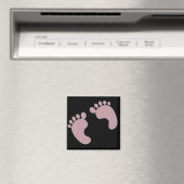 Baby voetafdrukken magneet (Insitu (Vaatwasser))