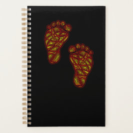 Baby voetafdrukken planner