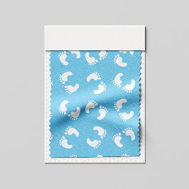 Baby Voetafdrukken, Voetjes, Voetstappen, Blauw, J Stof