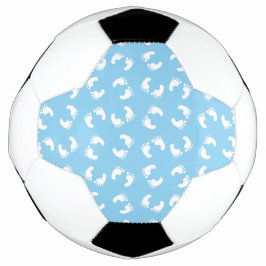 Baby Voetafdrukken, Voetjes, Voetstappen, Blauw, J Voetbal