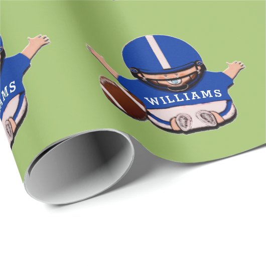 Baby Voetbal Cadeaupapier (Rol Hoek)