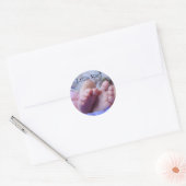 Baby Voeten tenen stickers Nieuwe Baby Little Star (Envelop)
