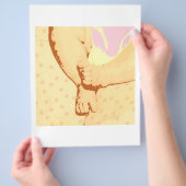 Baby Voetjes Baby Shower Flyer (Hand)