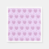 Baby voetstappen servetten (Voorkant)