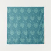 Baby voettrapspatroon wandkleed (Voorkant)