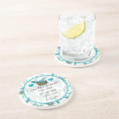  Baby Vogel met Moma en Papa Vogel Onderzetters (Zijkant)