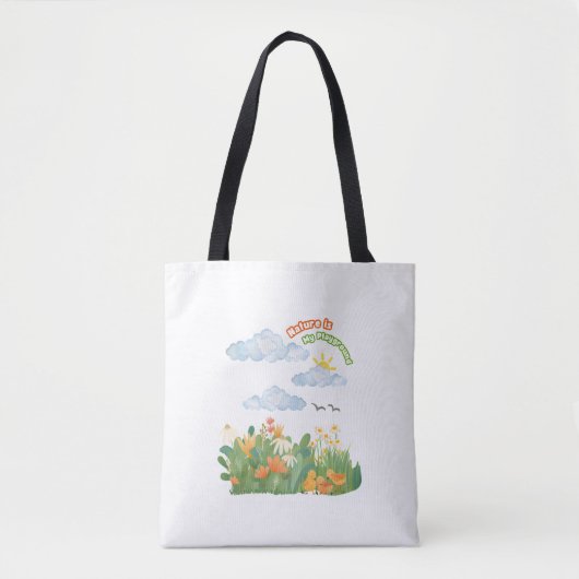 Baby Vogels Ontwerp Tote Bag (Voorkant)