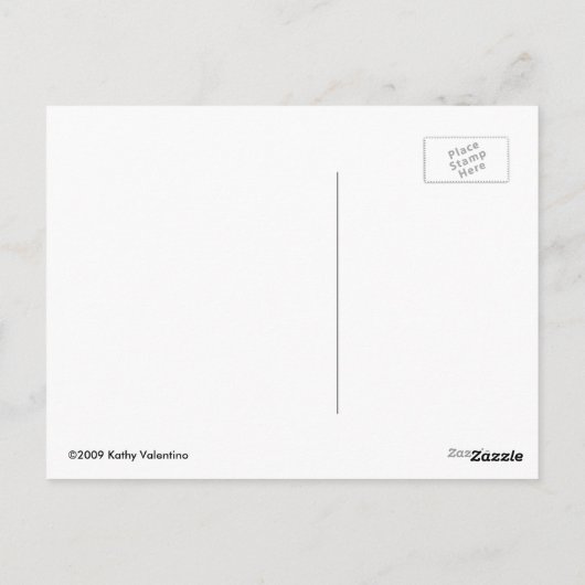 Baby-vogelstand-Briefkaart Briefkaart (Achterkant)