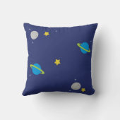 Baby voor buitenruimte Stats Nursery Pillow Kussen (Achterkant)