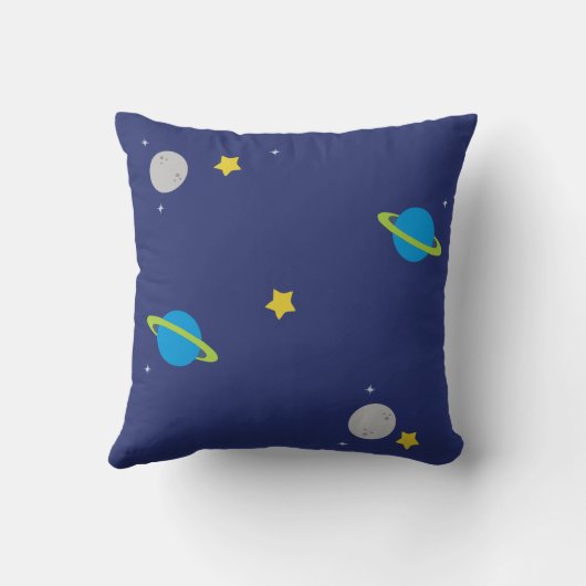 Baby voor buitenruimte Stats Nursery Pillow Kussen (Achterkant)