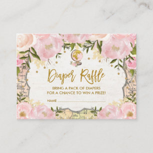 Baby voor draaiavontuur met rekenpapier voor afri informatiekaartje