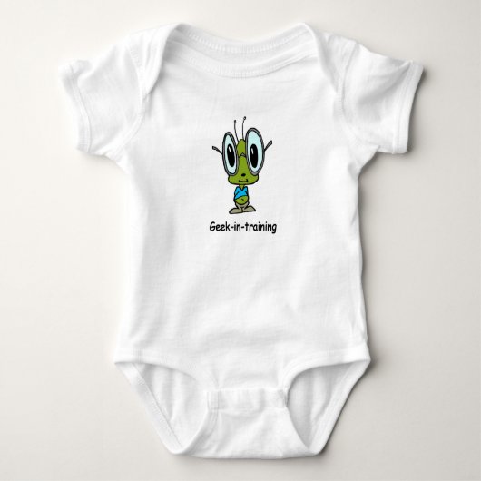 Baby voor geek-in-training   romper (Voorkant)