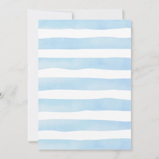 Baby voor het Baby shower Teddy Bear Kaart (Achterkant)