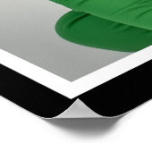 Baby voor het leven Mooie Zwarte Baby Meisje Lache Poster (Hoek)