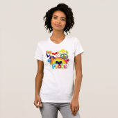 Baby voor liefde en vrede t-shirt (Voorkant volledig)
