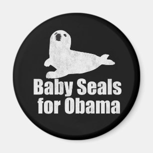 Baby voor Obama Magneet