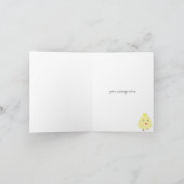 Baby voor paaskaarten feestdagen kaart (Binnen)